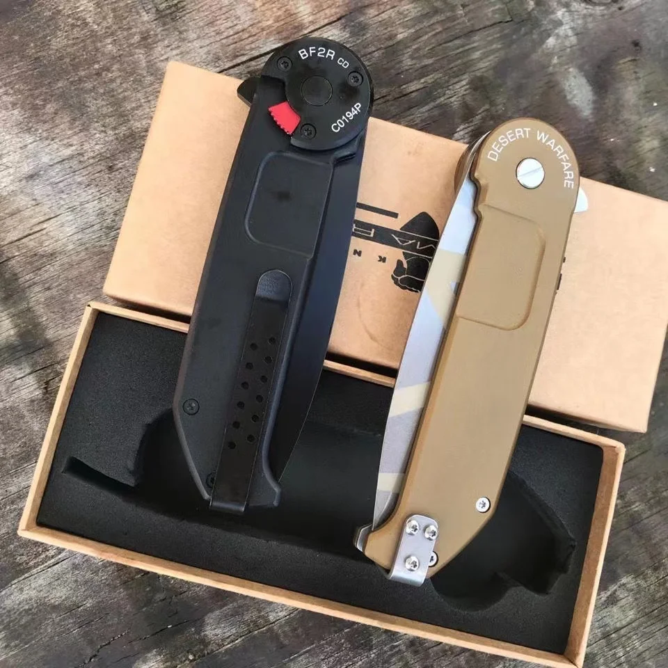 BF2RCT-Мини-нож Носите с собой карманный нож Аварийно-спасательный инструмент Нож для самообороны Фруктовый нож для рыбалки - 3