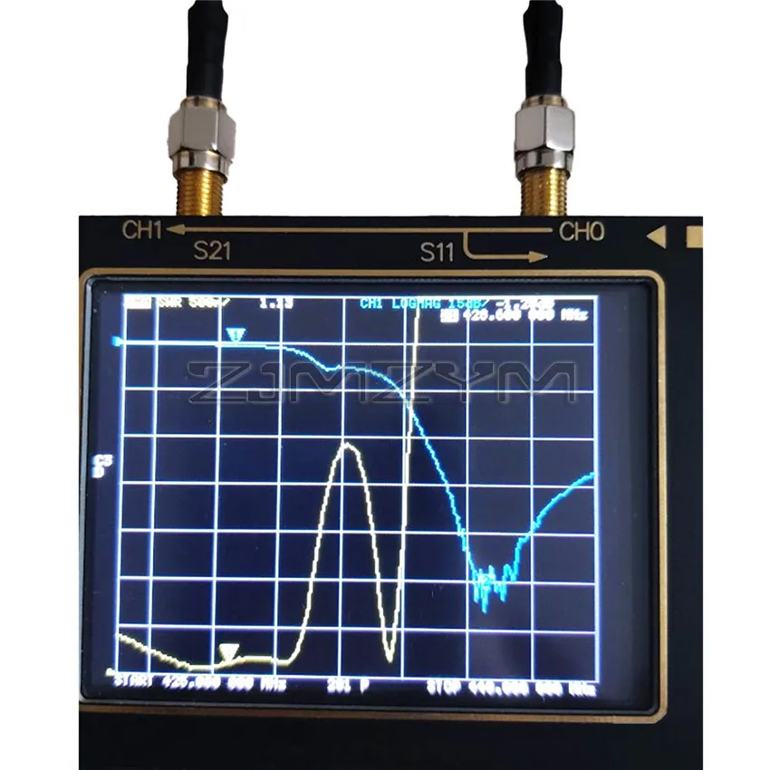 NanoVNA V2 3,2-дюймовый TFT-дисплей векторный анализатор цепей 50 кГц - 3 ГГц Векторный анализатор цепей Антенный анализатор - 2