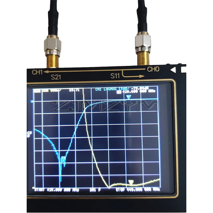 NanoVNA V2 3,2-дюймовый TFT-дисплей векторный анализатор цепей 50 кГц - 3 ГГц Векторный анализатор цепей Антенный анализатор - 3