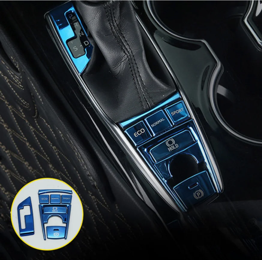 Для Toyota Camry 2018-2020-2022 Аксессуары LHD Copilot Коробка для хранения перчаток Крышка ручки Отделка розетки переменного тока Фары Лампа Swith - 2
