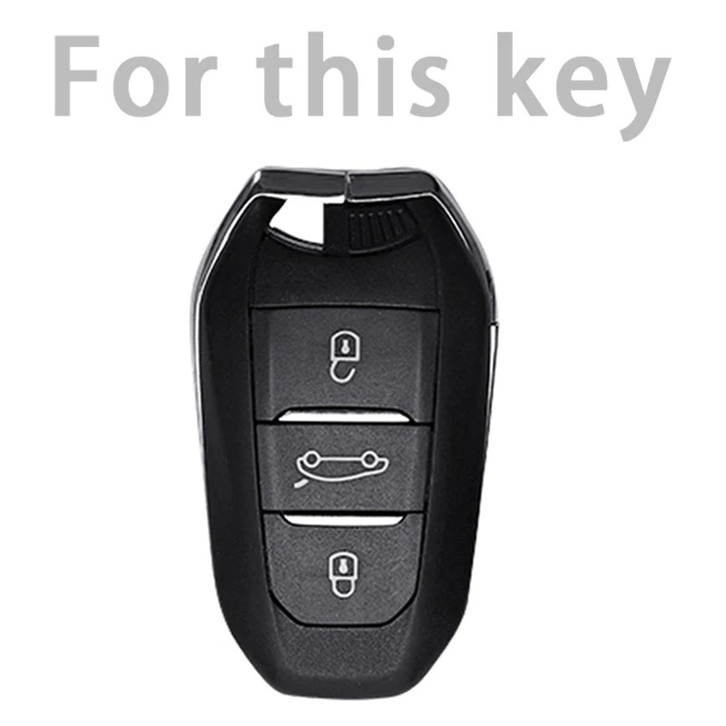 Новый чехол для дистанционного ключа из ТПУ для Peugeot 308 408 508 2008 3008 4008 5008 Citroen Picasso DS3 DS4 DS5 C4 C4L C6 C3-XR - 2