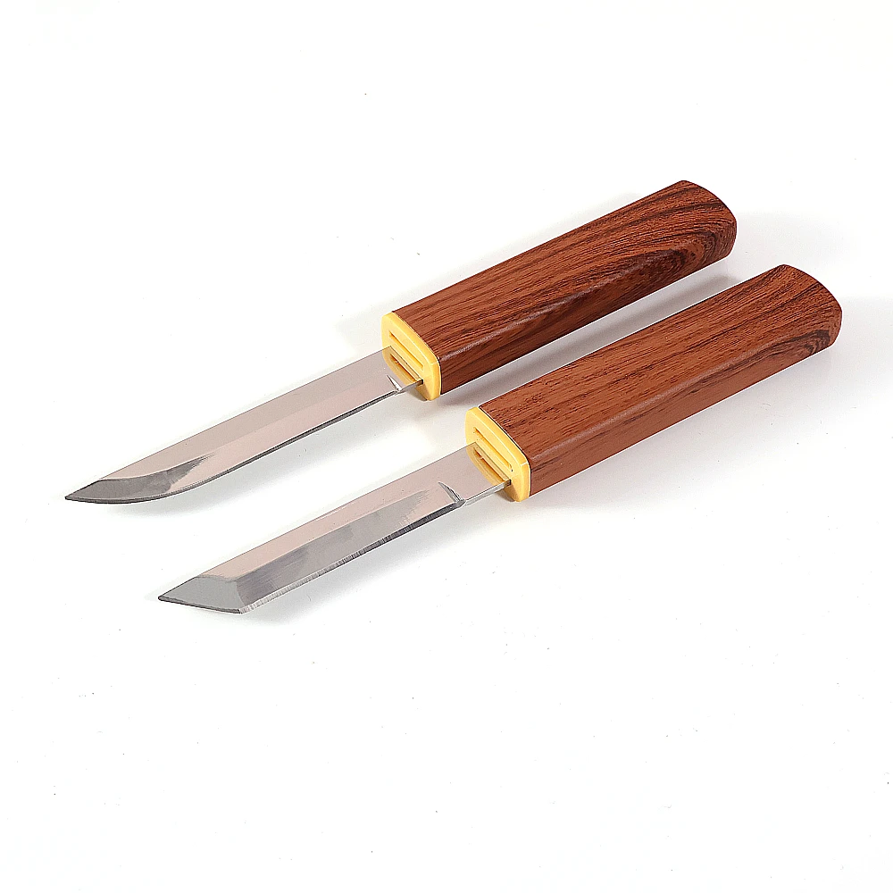 Jaswehome 2-в-1 Двойной нож Мульти Ультра-острый прямой нож с ножнами Кухонные инструменты Портативный походный нож из нержавеющей стали - 4