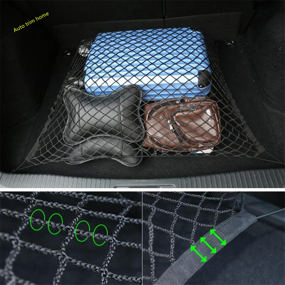 сетчатый эластичный задний багажник для хранения органайзер Багажная сетка для VW ID.3 ID.4 6 X Crozz 2021 - 2024 Аксессуары для интерьера - 3