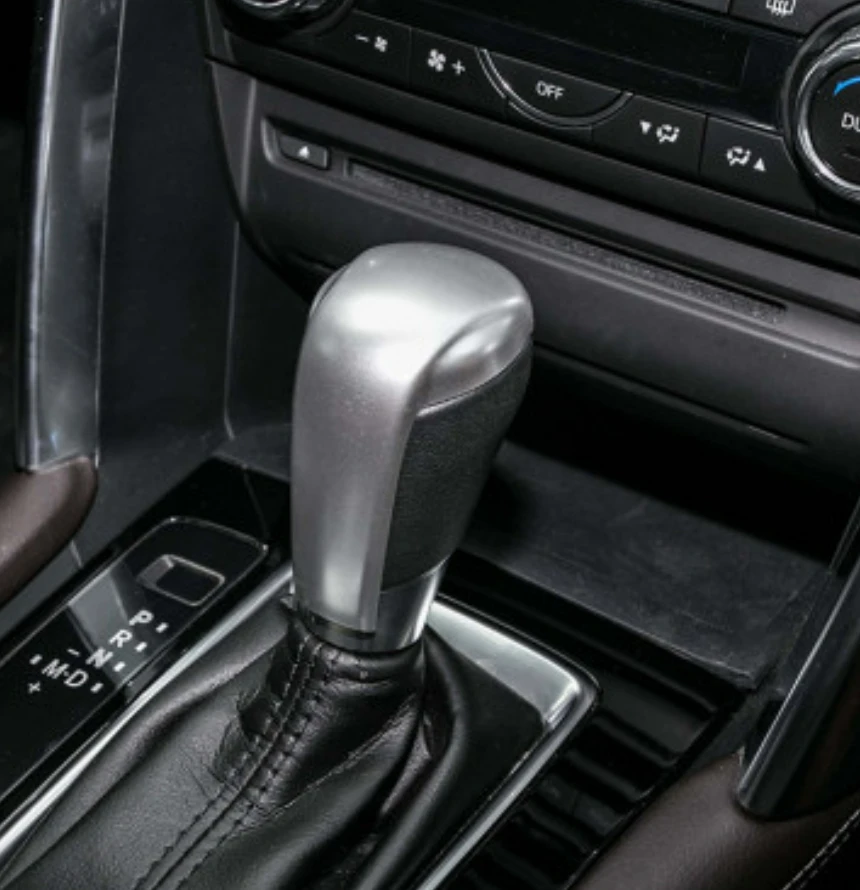 ABS Хромированная коробка передач Переключение передач Коробка передач Центральная крышка управления Отделка для Mazda 6 Atenza 2017 2018 LHD Аксессуар для интерьера - 5