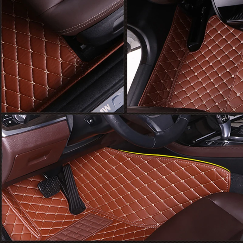Автомобильные коврики для Volvo XC60 2018 2019 2020 2021 2022 Пользовательские автомобильные подножки для ног Автомобильный ковер Аксессуары для интерьера - 1