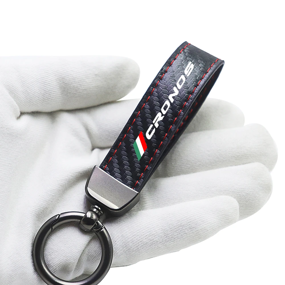 для Fiat cronos hgt авто брелок Кольца из углеродного волокна брелок для ключей автомобиля Аксессуары - 5