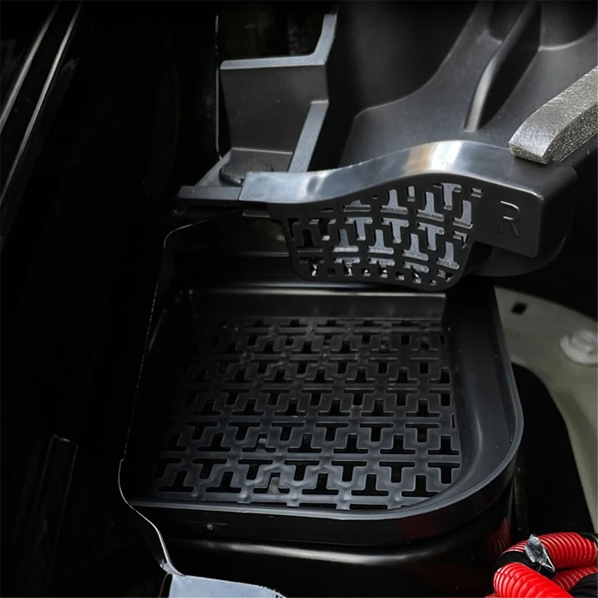  Фильтр мусора для Tesla Model Y Передний багажник Водонаправляющий канал Защитная сетчатая крышка Фильтр утечки Канавка против засорения - 3