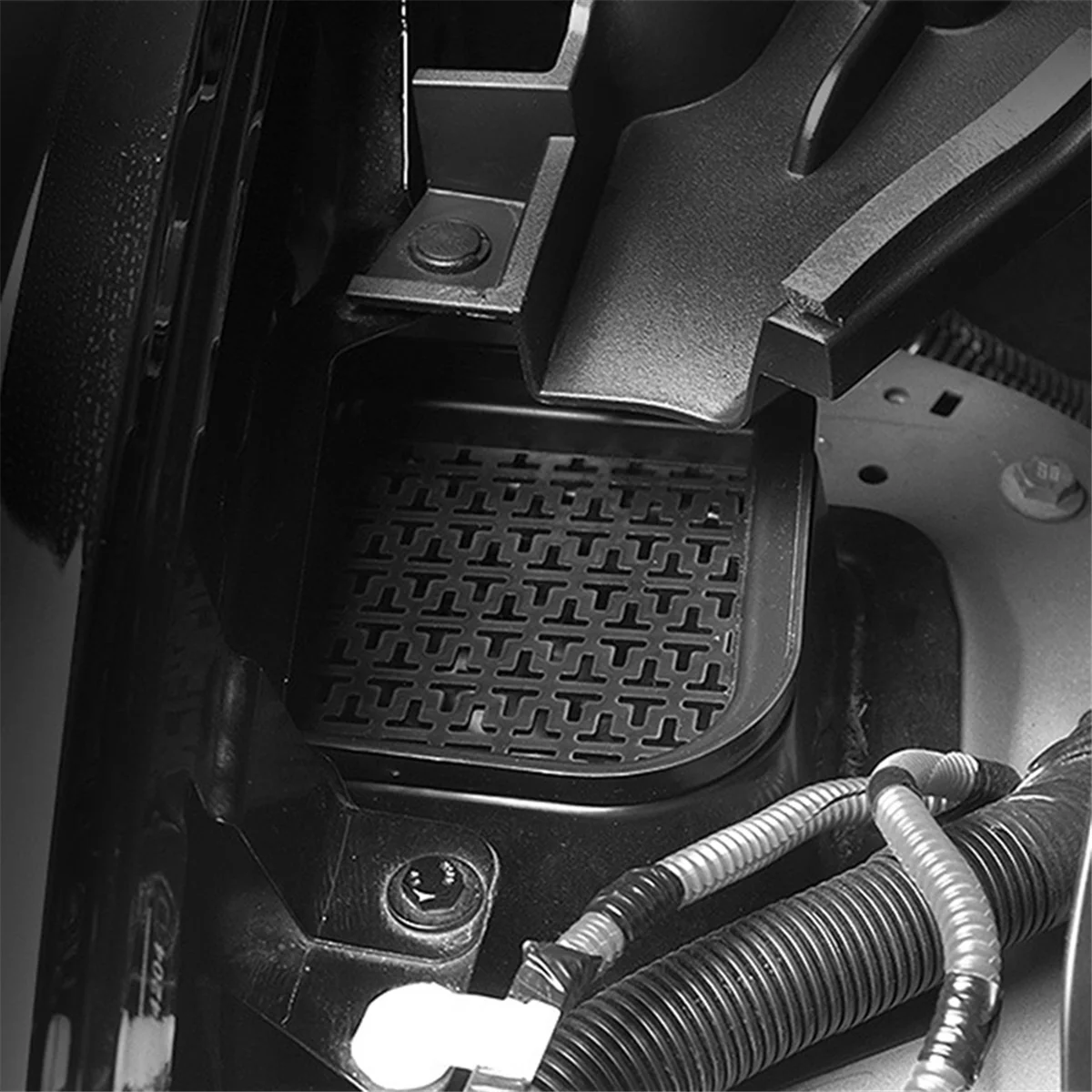  Фильтр мусора для Tesla Model Y Передний багажник Водонаправляющий канал Защитная сетчатая крышка Фильтр утечки Канавка против засорения - 4