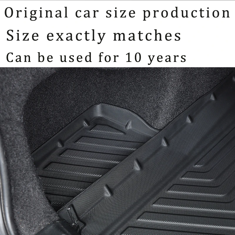 Изготовленный на заказ коврик багажника автомобиля для Toyota Sienna XL40 4th 2020 2021 2022 2023 224 TPO Автомобильные аксессуары Индивидуальный грузовой лайнер - 5