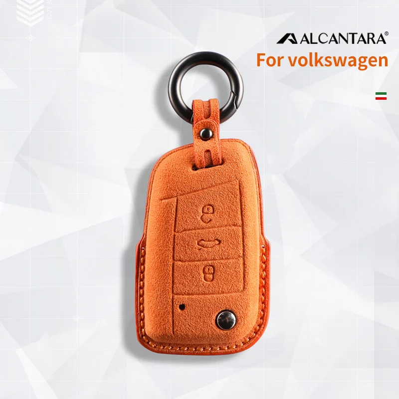  выпуклый меховой ключ трехмерный пакет дистанционная защита чехол для Volkswagen Polo Lavida Bora Sagitar Tiguan Golf 7 специальный - 3