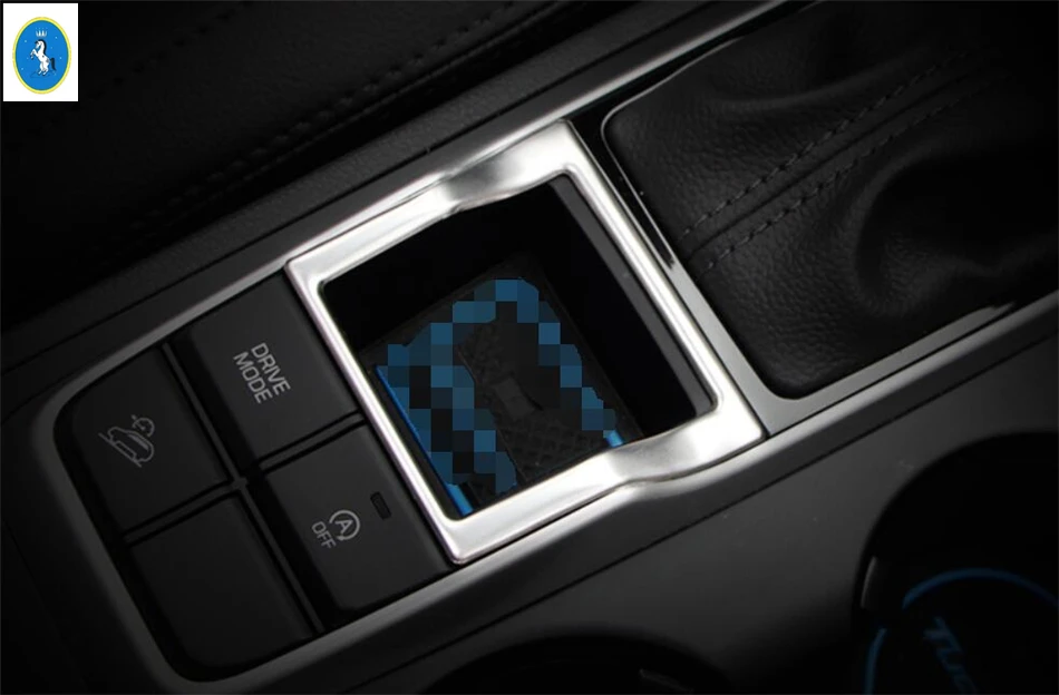  Адаптированная электронная крышка ручного тормоза Fit Fit Для Hyundai Tucson 2016 2017 2018 Интерьер из нержавеющей стали Модифицированные автомобильные аксессуары - 2