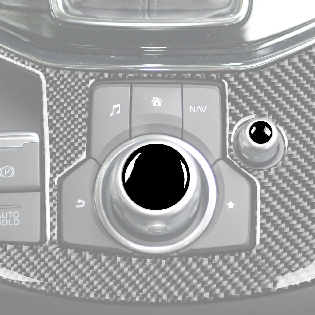 2 шт./компл. Автомобильные наклейки на кнопки мультимедийного переключателя для Mazda 3 mazda 6 CX-9 CX-5 LHD RHD Интерьер Авто Отделка Стиль - 2