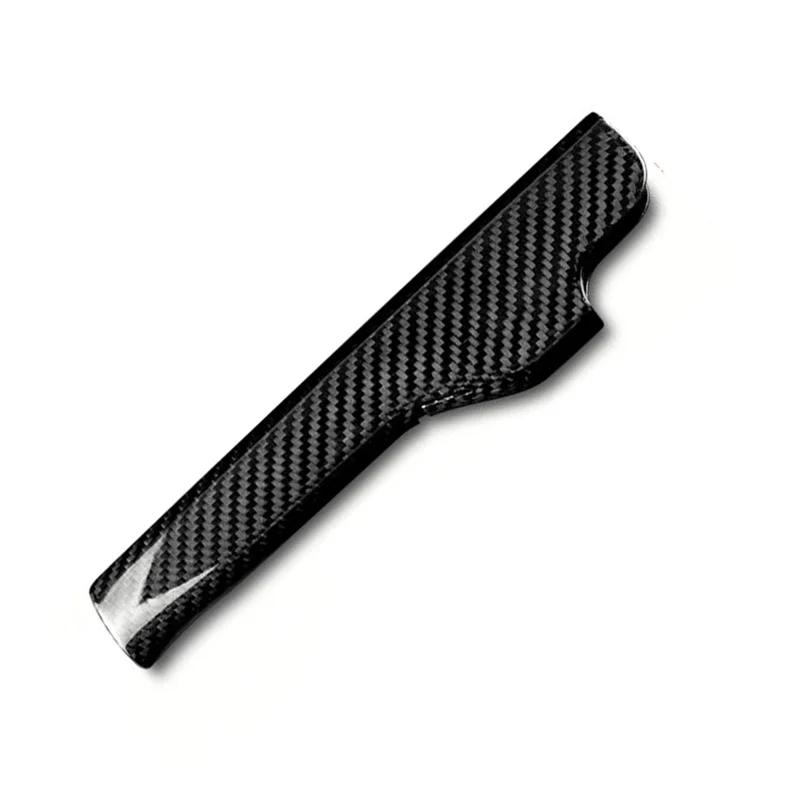 Настоящая крышка ручного тормоза из углеродного волокна Ручка ручного стояночного тормоза для Jetta MK3 Golf 6 MK5 MK6 EOS Scirocco - 2