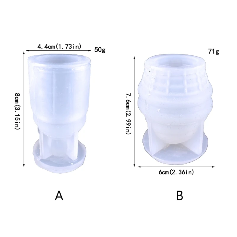 Силиконовая форма для мыла Форма для свечей Форма для шоколада Формы для мыловарения ручной работы K3ND - 5