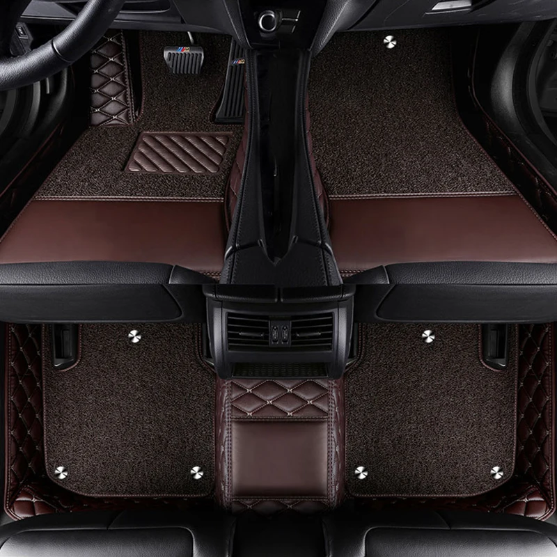 Изготовленные на заказ автомобильные коврики для Lexus LS400 LS430 LS460 2004-2005 Детали интерьера Автомобильные аксессуары Двухъярусные съемные - 1