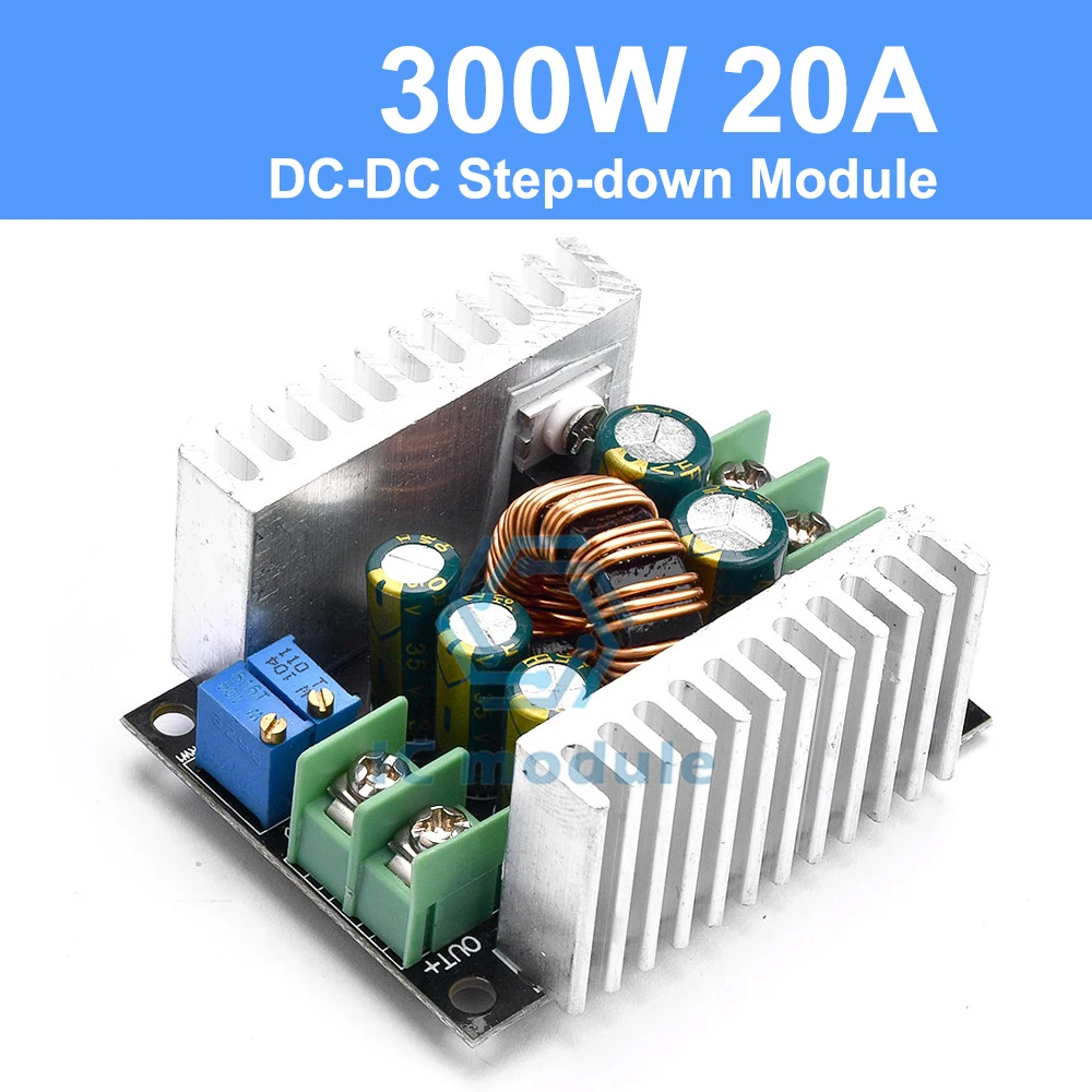 300 Вт 20 А Понижающий модуль постоянного тока: регулируемый ток и светодиодный драйвер с защитой от короткого замыкания - 0