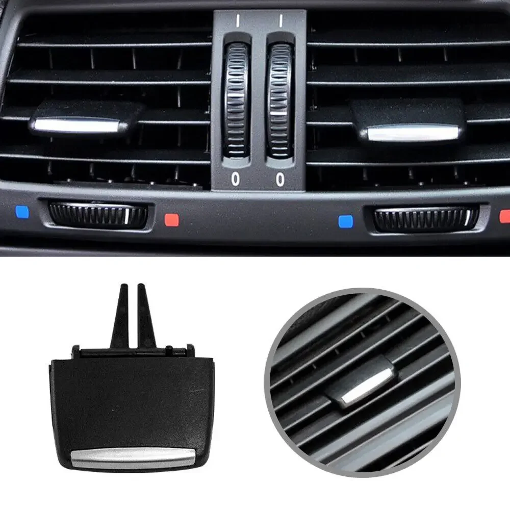 Автомобильный передний / задний центральный кондиционер кондиционера вентиляционный выход зажим зажим для BMW X5 E70 X6 E71 Регулировка кондиционера - 4