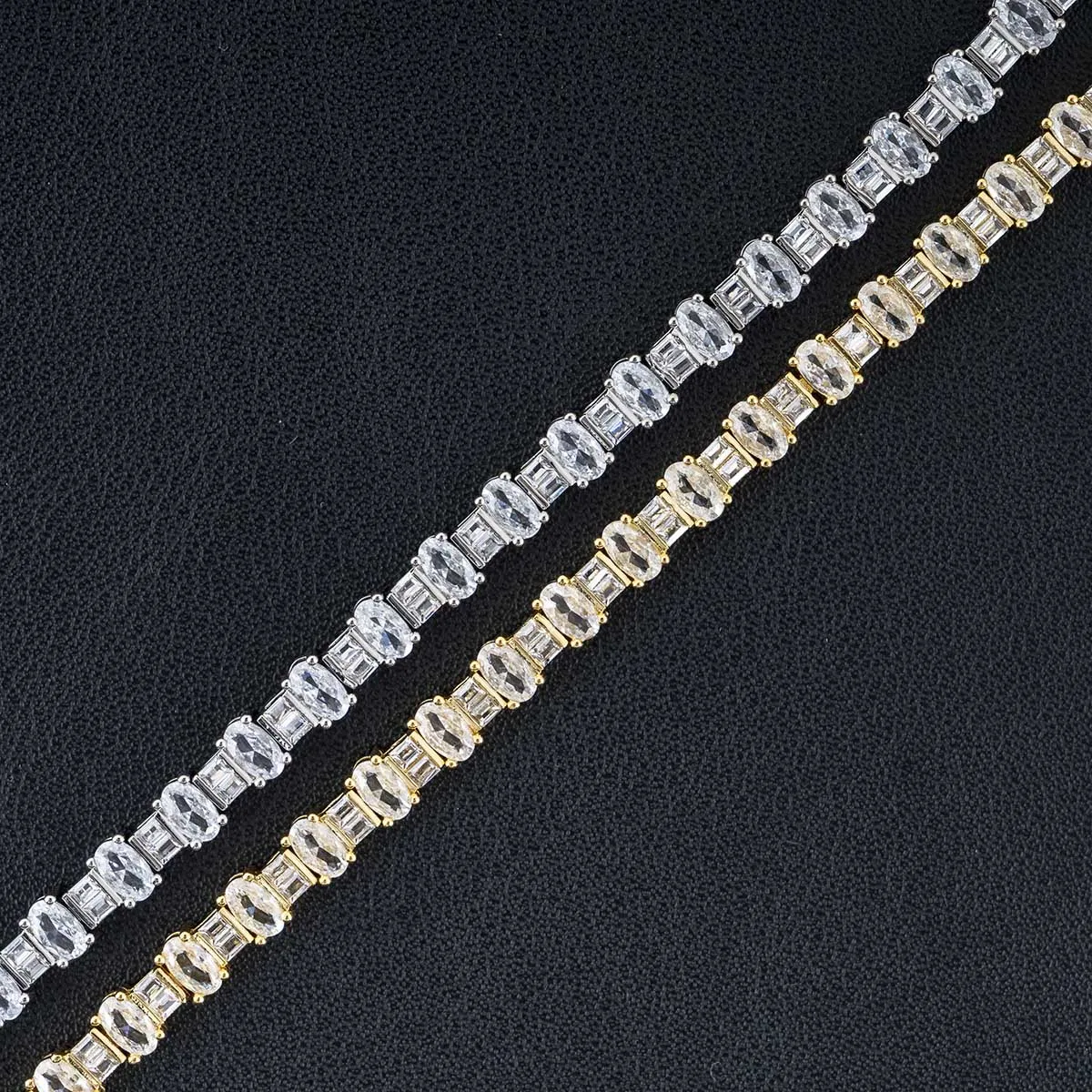 AAA кубический цирконий цирконий цирконий браслеты женские элегантные теннисные браслеты модные ювелирные изделия - 2