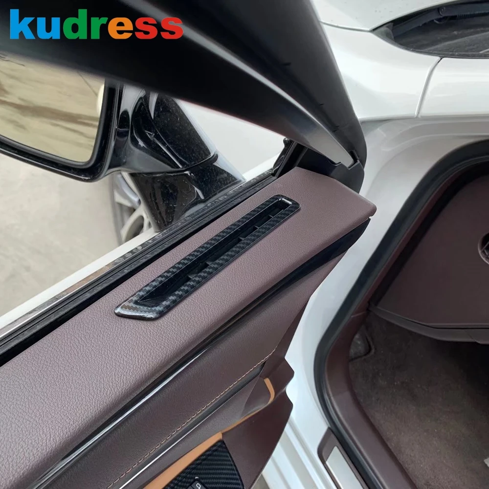  Накладка крышки вентиляционного отверстия передней двери автомобиля для Lexus ES 250 350 300h 2019 2020 2021 2022 2023 Карбоновые аксессуары для интерьера - 1