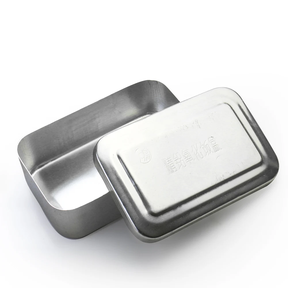  Ланч-бокс из алюминиевого сплава Ourdoor Bento Food Container Breafast Picnic Box Посуда Чехол для хранения Портативная посуда для кемпинга - 4