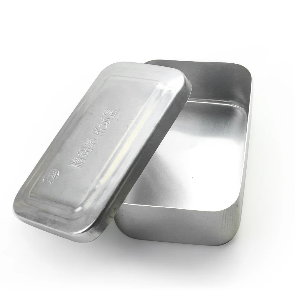  Ланч-бокс из алюминиевого сплава Ourdoor Bento Food Container Breafast Picnic Box Посуда Чехол для хранения Портативная посуда для кемпинга - 5