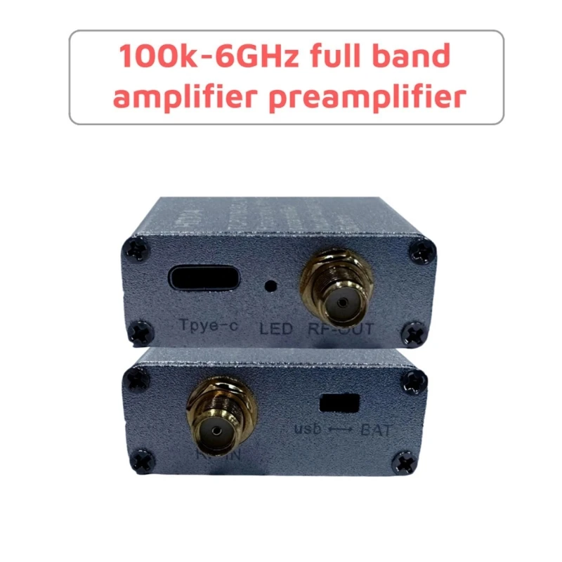 HighLinearity AMP Блок усиления с низким уровнем шума Предусилитель 100 кГц-6 ГГц 5 В 70 мА Полнодиапазонный 40GE - 2