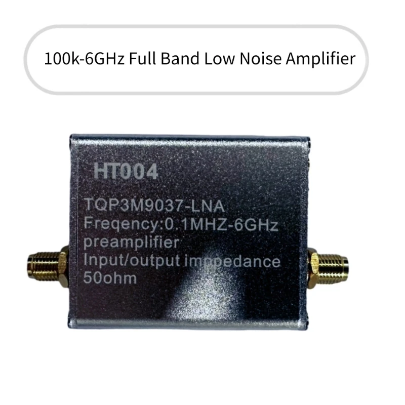 HighLinearity AMP Блок усиления с низким уровнем шума Предусилитель 100 кГц-6 ГГц 5 В 70 мА Полнодиапазонный 40GE - 4