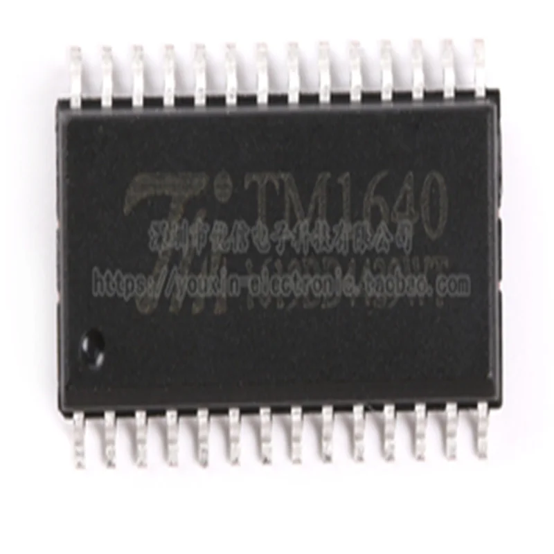 1 шт. Оригинальный оригинальный патч TM1640 Светодиодный цифровой ламповый дисплей драйвер IC 8 сегмент×16 бит SOP-28 - 0