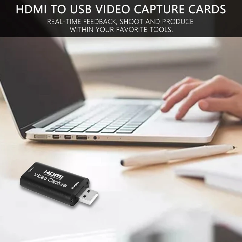 Карты захвата аудио и видео для записи USB 2.0 1080P 4K через цифровую зеркальную видеокамеру Action Cam для съемки высокой четкости - 2