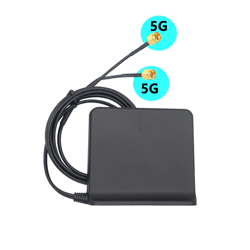  Signal Boost 5G 4G LTE 3G GSM Mimo Антенна с высоким коэффициентом усиления 12 дБи 600 ~ 6000 МГц Внешняя всесторонняя антенна WiFi с штекером TS9 SMA для маршрутизатора - 2