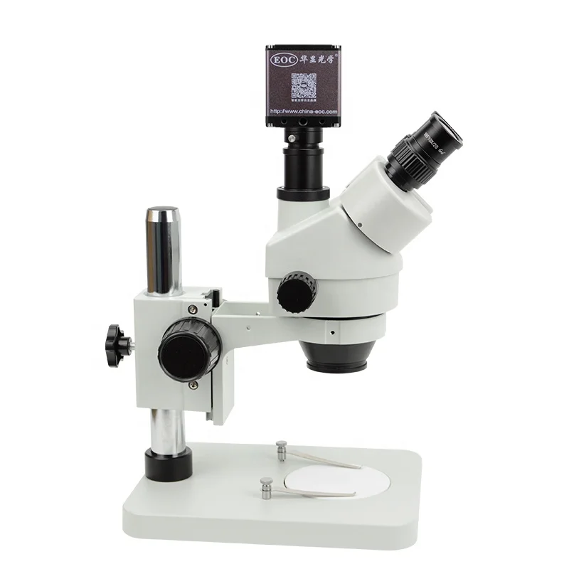 EOC Цифровой микроскоп 0745 для электронной печатной платы ювелирные изделия сотовый телефон Стерео бинокулярный микроскопдля тринокля - 1
