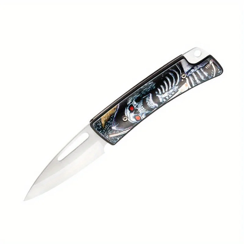 Фруктовый нож Мини-складной нож Портативный складной нож на открытом воздухе Нержавеющая сталь высокой твердости Многофункциональный нож - 3