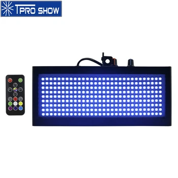 270 Светодиодный стробоскоп DJ Light RGB Flash Strobo Projector Lamp Пульт дистанционного управления Сцена Световой эффект для домашней вечеринки Дискотека Клуб Танцы