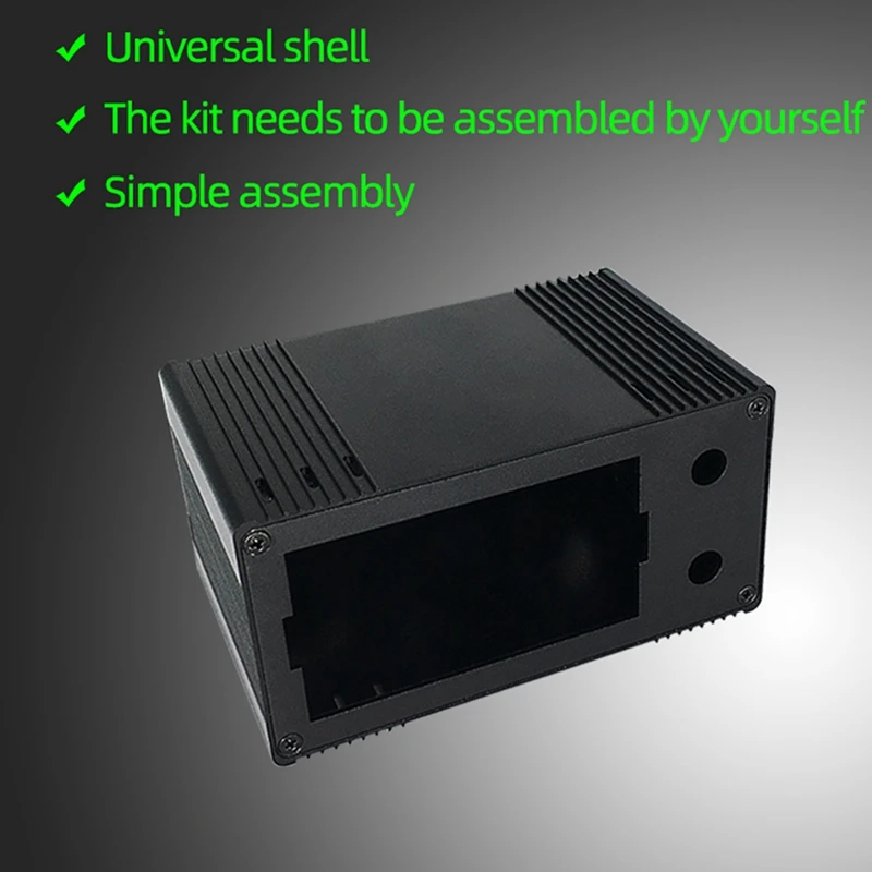 2X Алюминиевый сплав Несколько интерфейсов DIY Shell Kit для XYH3606 ЧПУ DC Buck Boost Converter, корпус и драйвер - 5