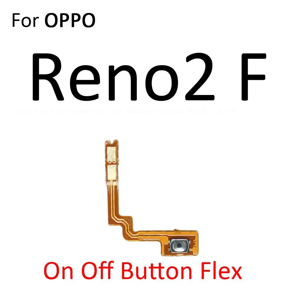  Power ON OFF Выключатель без звука Клавиша управления громкостью Кнопка громкости Гибкий кабель для OPPO Reno2 Reno3 Pro F Z 4G 5G Запасные части - 4