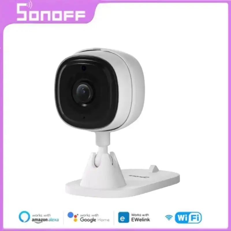 SONOFF 1080P HD Wi-Fi IOT Камера CAM Slim Умный дом Охрана Обнаружение движения Сигнализация Сцена Связь Через EWeLink Alexa Google Home - 0