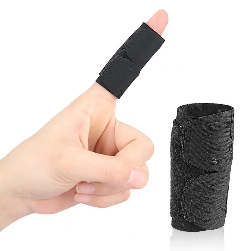  Мягкая упругая крышка для пальцев Регулируемые рукава для пальцев для спорта Дышащие поддерживающие протекторы для баскетбола для кухни - 2