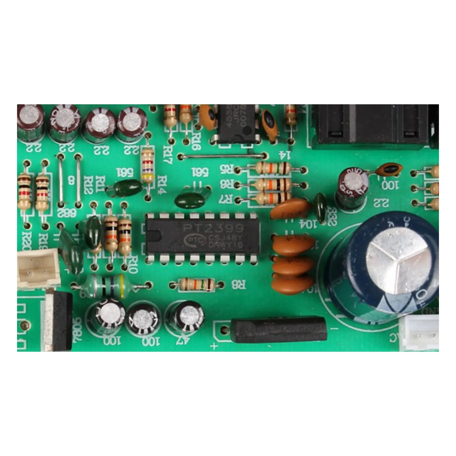 Цифровой микрофонный усилитель Tone Board PT2399 Плата предусилителя караоке реверберации Dual AC12-15V - 4