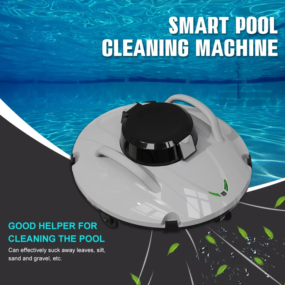2023 Новое в наземном бассейне всасывание вакуум фильтрующий бассейн роботы-пылесосы электрические для беспроводной очистки бассейна - 1