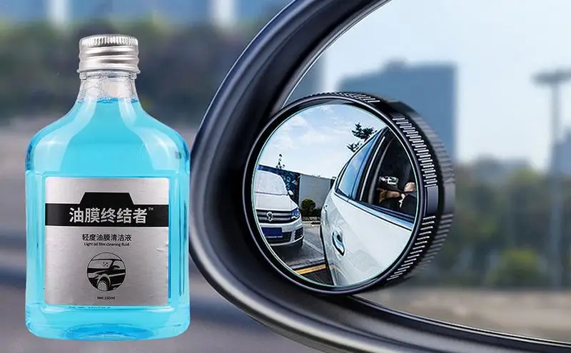  Очиститель масляной пленки для автомобильных стекол Эффективное средство для удаления пятен от воды для стекла Реставратор зеркал Спрей для мытья стекол Аксессуары для ухода за авто - 0