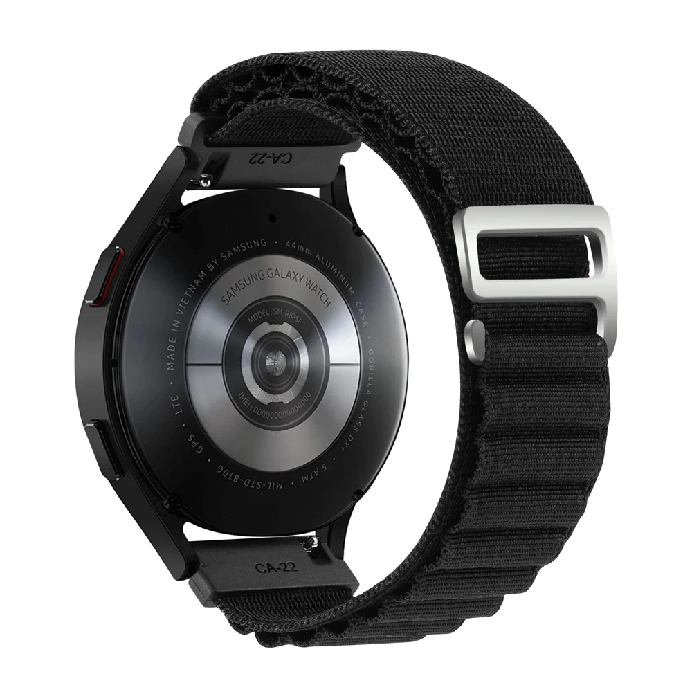 20 мм нейлоновые ремешки для Samsung Galaxy Watch 6 5 4 Active 2 40 44 мм / Classic 42 43 46 47 мм браслет для часов Gear S2 - 2