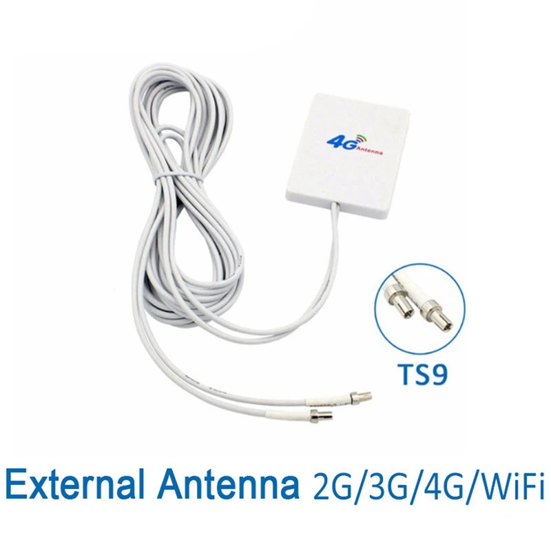 2X 4G LTE Антенна TS9 Разъем Антенна 4G LTE Внешняя антенна Wi-Fi Усилитель сигнала - 2
