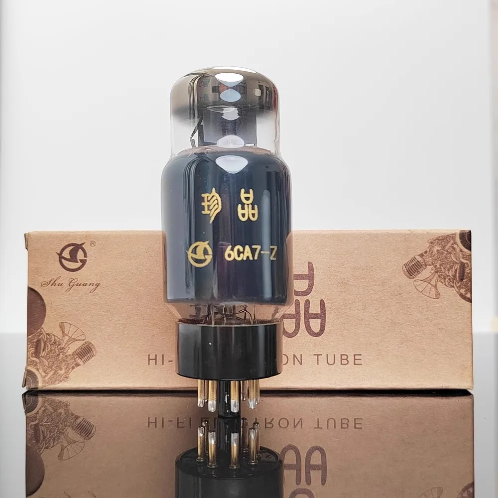 Shuguang 6CA7-Z Вакуумная трубка Заменить EL34 Kt77 6CA7 Электронный ламповый усилитель Комплект Аудио Клапан Точное Соответствие - 1