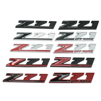 3D Металлический Хром Красный Черный Логотип Z71 OFF ROAD Эмблема Автомобильное крыло Значок Багажник Наклейка Наклейка Для Chevrolet Z71 OFF ROAD Наклейка Аксессуары