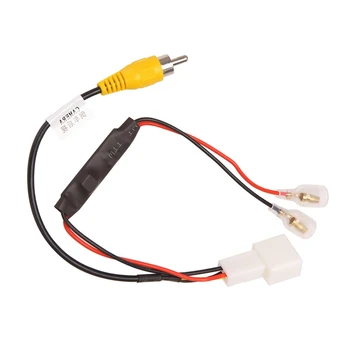 3X 4-контактный автомобильный реперстный кабель камеры для удержания проводов жгут проводов штекер адаптер разъем подходит для Toyota
