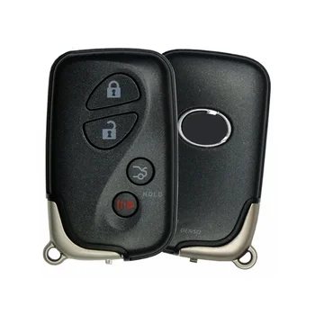  4 кнопки 433 МГц Дистанционный ключ для Lexus ES GS IS 2009+ 14AAC P1 98 4D-67 89904-53321 89904-50400 A433 PCB