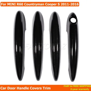 4 шт. Автомобильные крышки дверных ручек Отделка подходит для MINI R60 COUNTRYMAN Cooper S 2011-2016 Modles