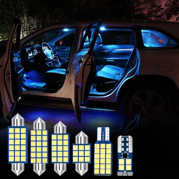 4 шт. Безошибочные светодиодные лампы Комплект освещения салона автомобиля Белая лампа для чтения для Subaru XV Forester SJ 2013 2014 2015 2016 2017 2018