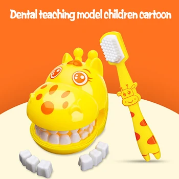 4 шт. Дети притворяются Игрушка Дантист Проверка Зубов Модель Набор Обучающая игрушка