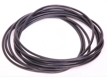 40 шт. Диаметр провода 2 мм черный нитрил-бутадиен-каучук NBR кольцо водонепроницаемая изоляционная резиновая лента 21 мм-27 мм Внешний диаметр